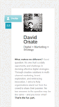 Mobile Screenshot of davidonate.com